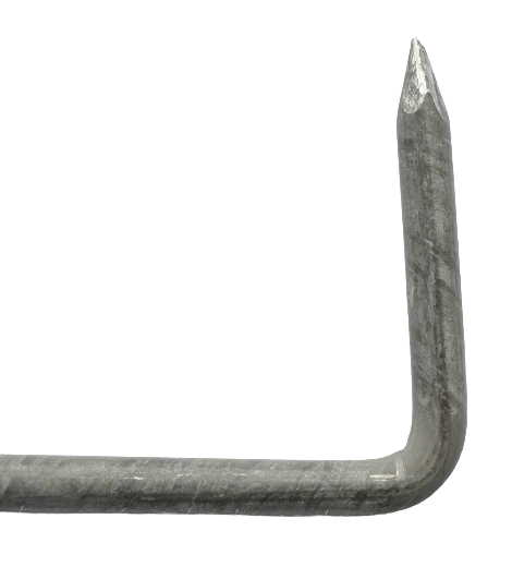 Klamra budowlana ciesielska 8x250mm 1 szt.