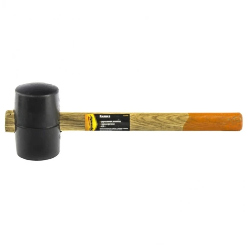 Maillet en caoutchouc pour pavage 60 mm 450 g noir caoutchouc - LUN FIX