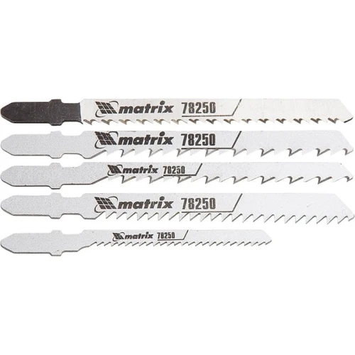 Lame de scie sauteuse-lot pour bois 5 pièces - LUN FIX