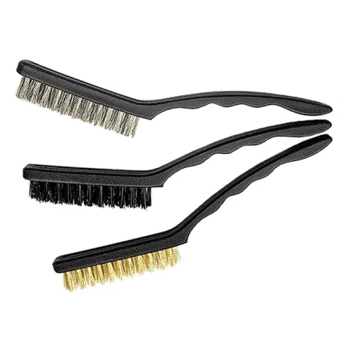 Manuel-Brosse métalliquen lot grand 3 pièces - LUN FIX