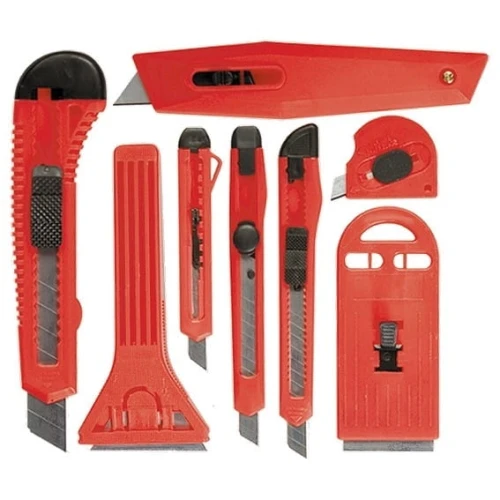 Cutter et Trapezschaber lot 8 pièces - LUN FIX