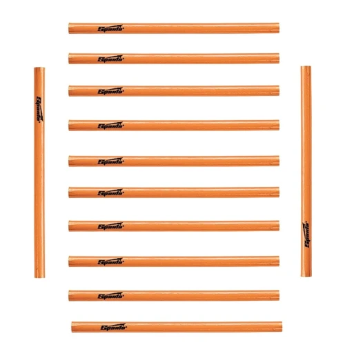 Crayon de charpentier 180 mm 12 pièces - LUN FIX