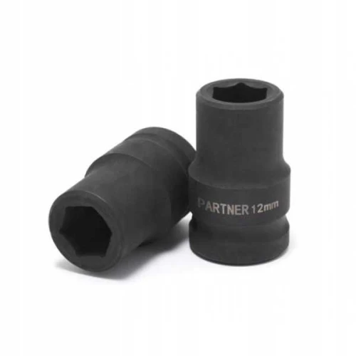 Douille à choc 1/2" 21 mm 6 pans, longueur 38 mm - LUN FIX