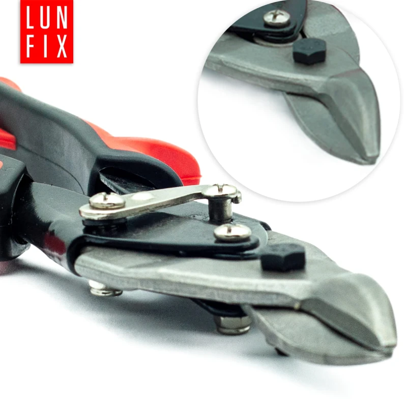Nożyce do cięcia blachy i metalu 250mm LEWE