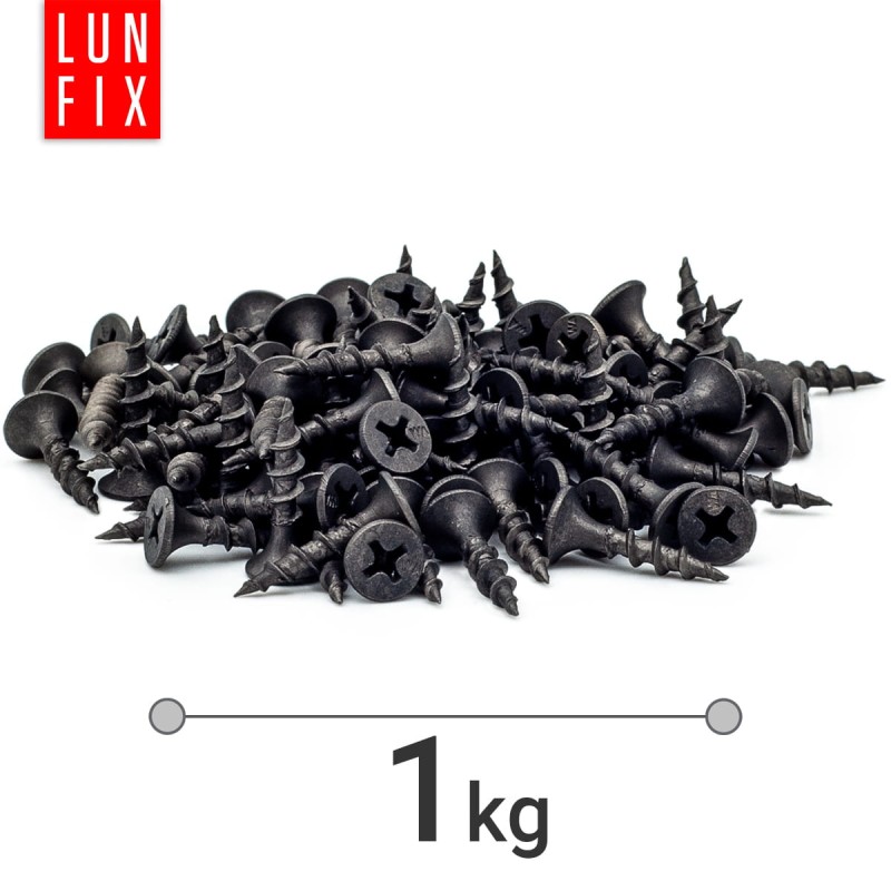 Wkręty do płyt gipsowych g-k 3,5x25 do drewna KGD 1kg