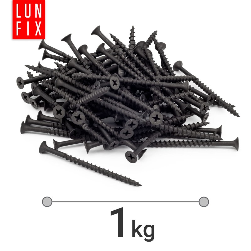 Wkręty do płyt gipsowych g-k 4,2x70 do drewna KGD 1kg
