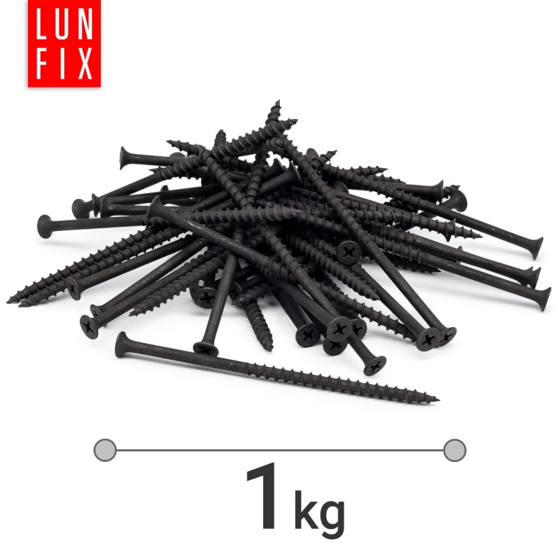 Wkręty do płyt gipsowych g-k 4,8x120 do drewna KGD 1kg