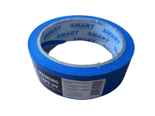 Ruban de masquage 30 mm 25 m bleu - LUN FIX