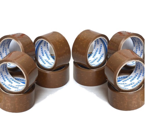 Ruban d’emballage 48 mm 66 m brun 36 pièces - LUN FIX