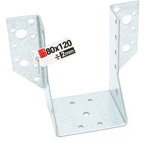 Sabot de solive 80x120 mm WB80 - LUN FIX
