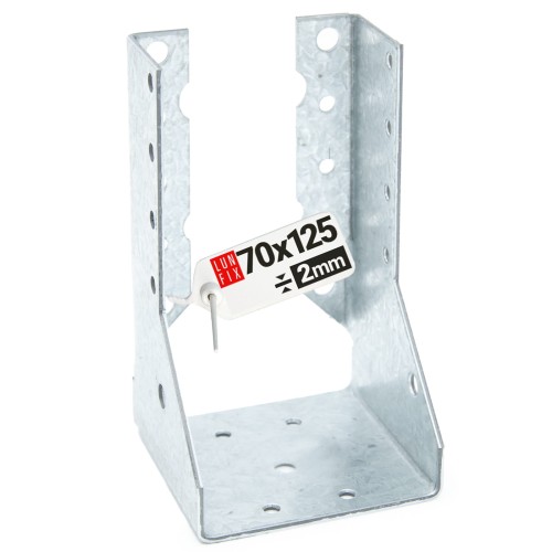 Sabot de solive 70x125x2 mm acier - LUN FIX