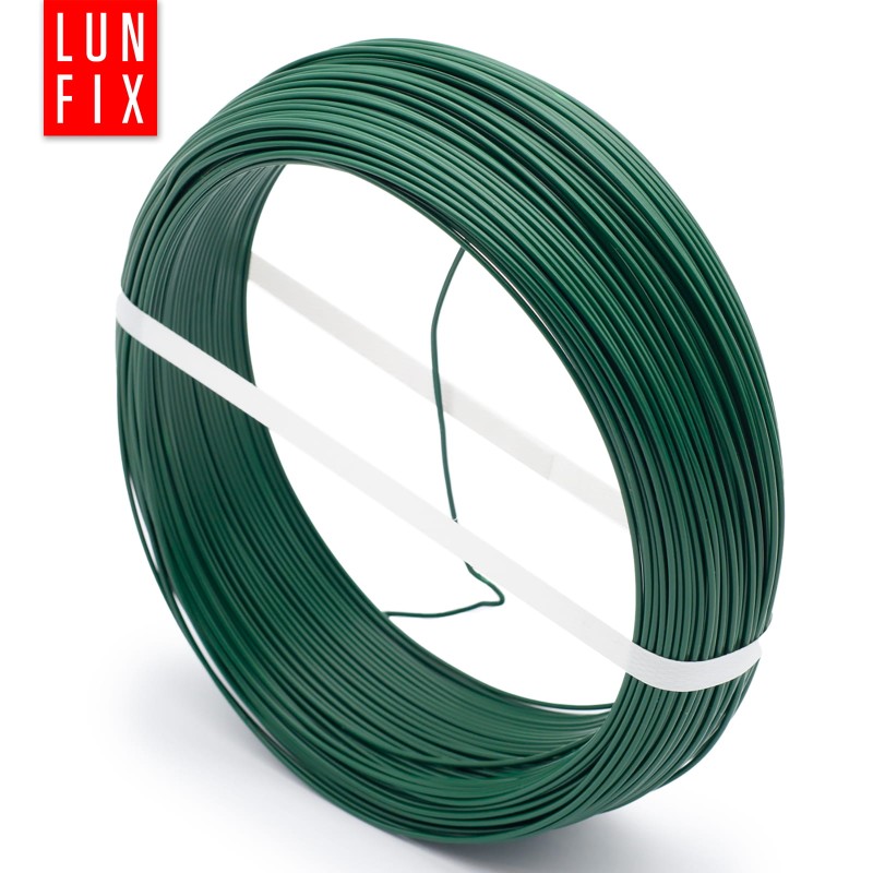 Drut naciągowy do siatki 3.6mm zielony ocynkowany powlekany PCV 50mb