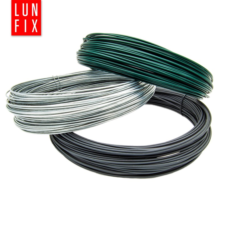 Drut naciągowy do siatki 3.6mm zielony ocynkowany powlekany PCV 20kg