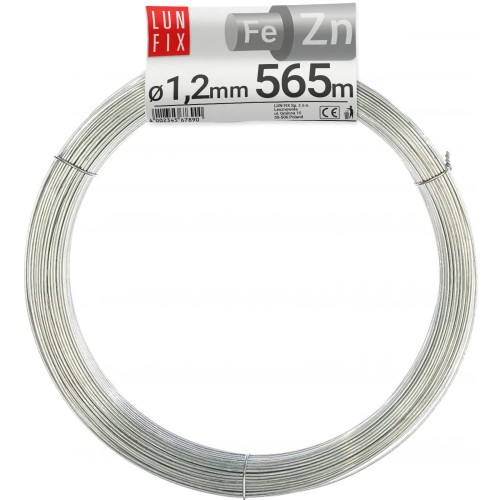 Fil à ligaturer 1,2 mm galvanisé 5 kg - LUN FIX