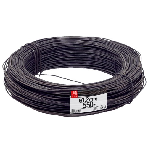 Fil à ligaturer 1,2 mm noir 5 kg - LUN FIX