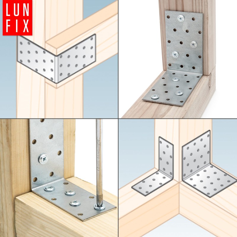 Kątownik montażowy 80x80x40 2mm