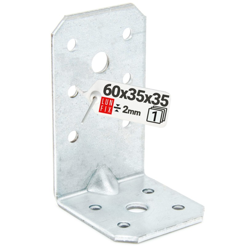 Kątownik z przetłoczeniem KPL11 lekki 60x35x35x2,0 1szt.