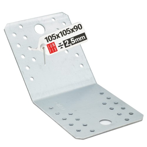 Équerre à 135° 105x105x90x2,5 classe R5 galvanisée - LUN FIX