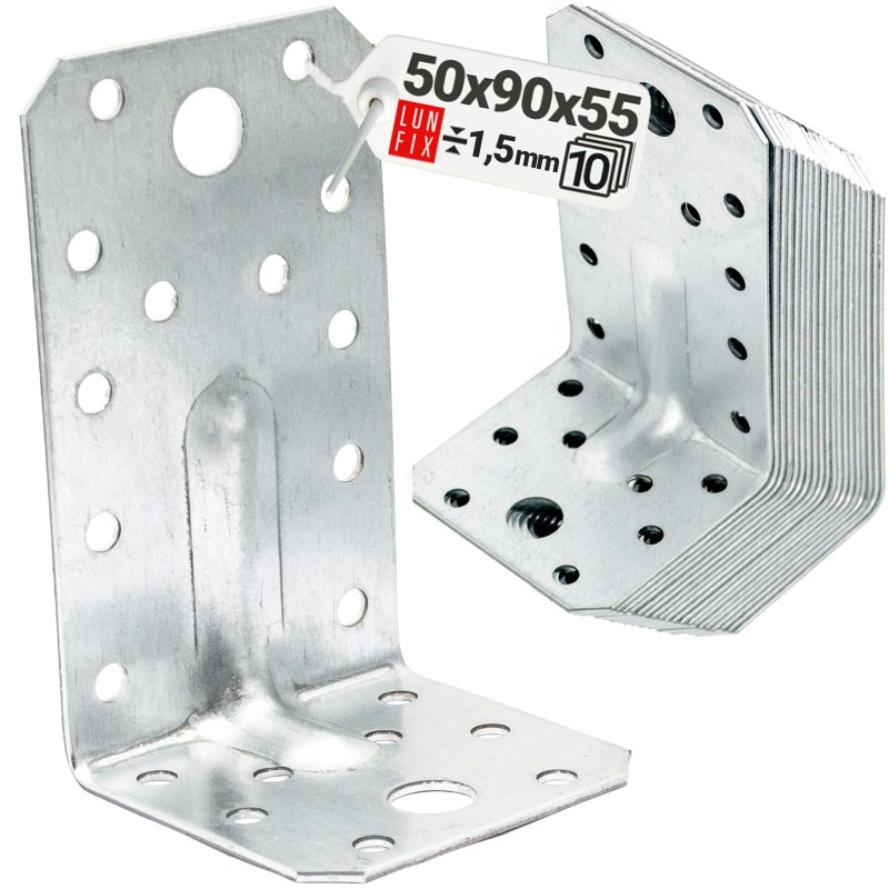 Kątownik z przetłoczeniem 90x50x55x1,5 KPS3 (10szt.)