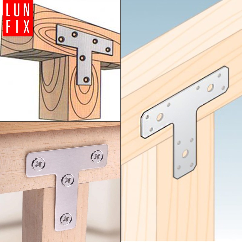 Łącznik płaski typu "T" 127x127x25x2,0 mm KT127 1szt.
