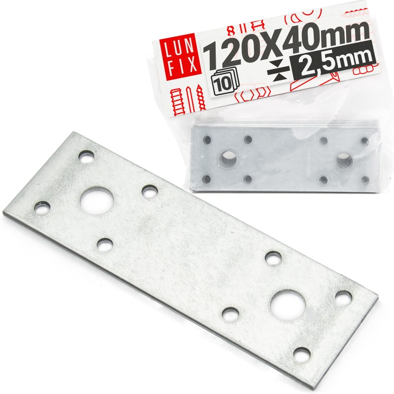 Łącznik płaski 120x40x2,5 LP2 10szt.