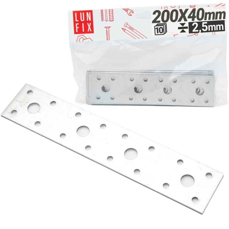 Łącznik płaski 200x40x2,5 LP4 10szt.