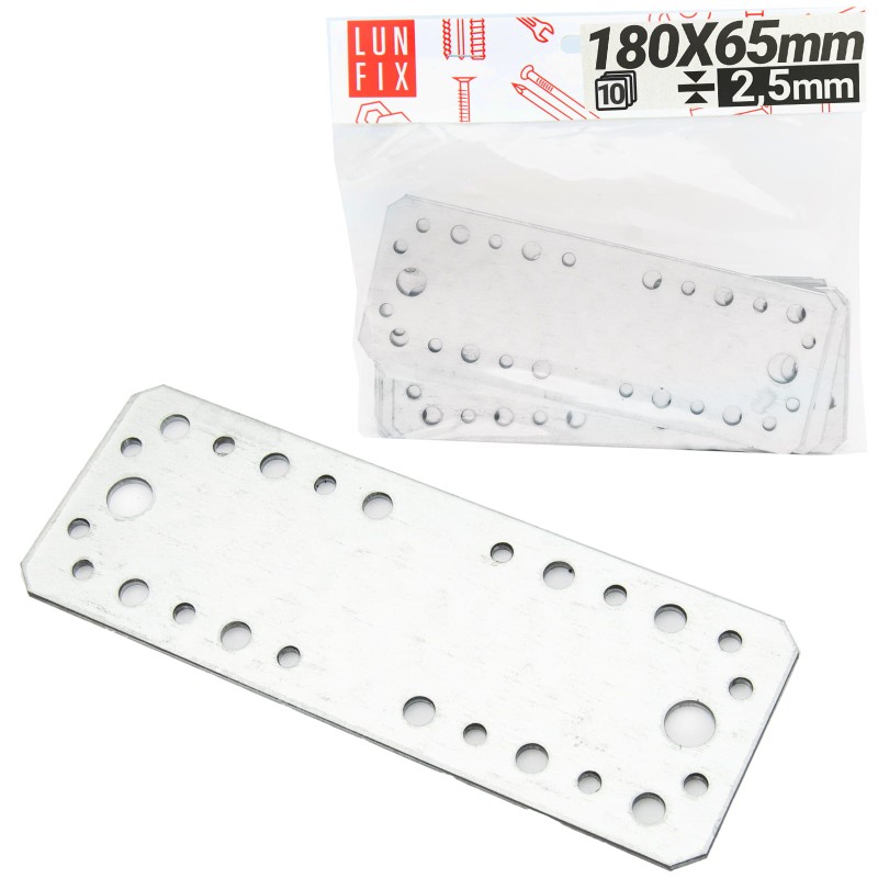 Łącznik płaski 180x65x2,5 LP6 10szt.