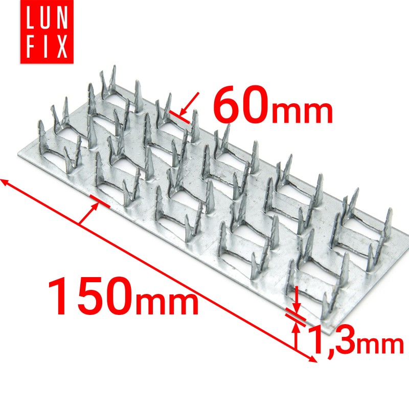 Płytka kolczasta 60x150 płyta PK1 1szt.
