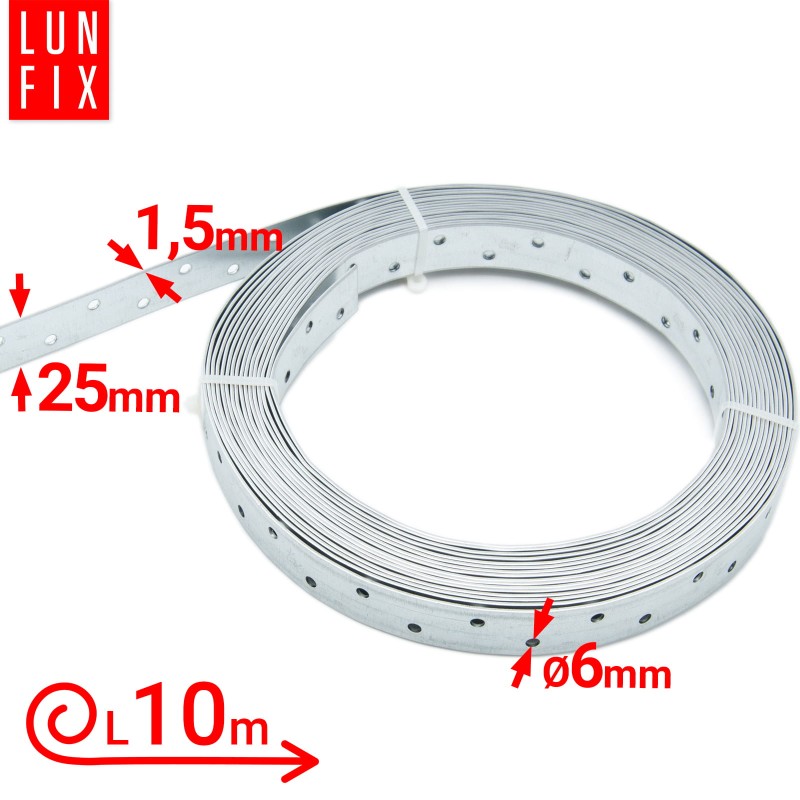 Taśma montażowa 25x1,5 TM25 opak. 10mb