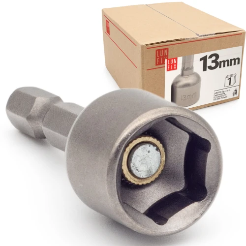 Douille magnétique pour vis hexagonales 13 mm 1 pièce - LUN FIX