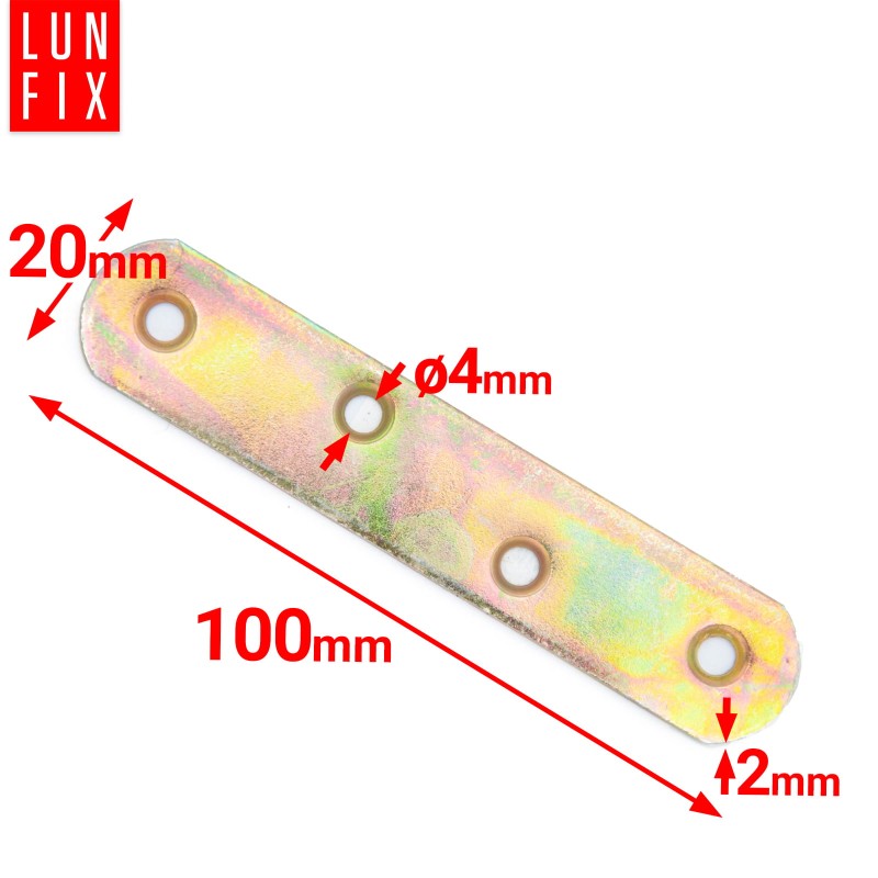 Łącznik meblowy 100x20x2 LR4 1szt.