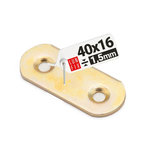 Plaque d’assemblage pour meuble 40x16x1,5 LR1 1 pièce - LUN FIX