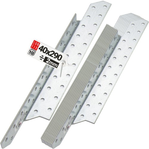 Connecteur de chevron 290x40 mm LK7 galvanisé 10 pièces - LUN FIX