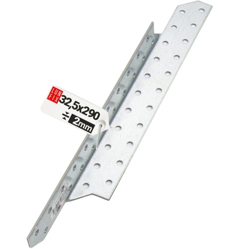 Connecteur de chevron 290x32,5 mm LK7 galvanisé 1 pièce - LUN FIX