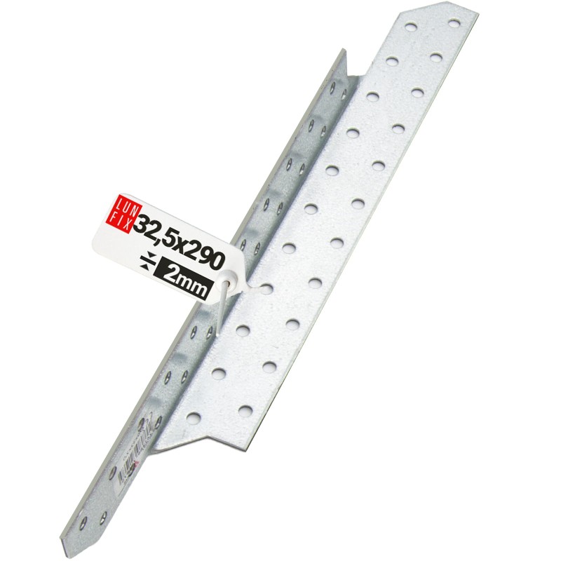 Łącznik krokwiowy LK7 ciesielski 290x32,5 mm LEWY 1szt.