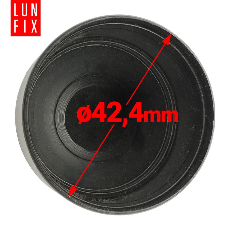 Nasadka na słupek okrągły fi42mm 1szt.