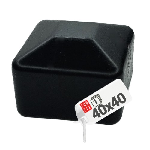 Capuchon de poteau 40x40 NSK40 noir - LUN FIX
