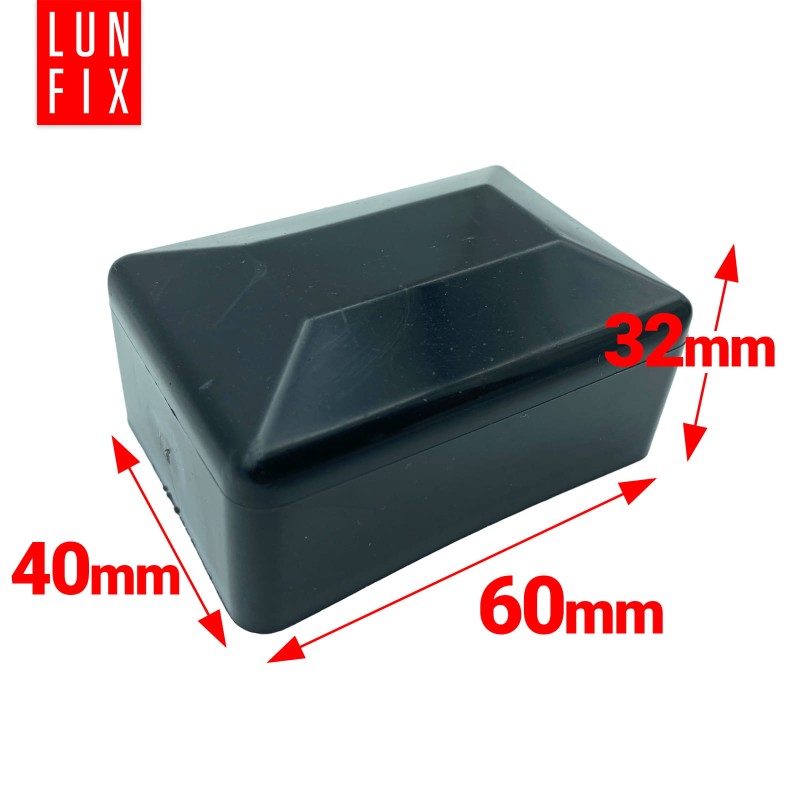 Nasadka na slupek 40X60 "NSP40X60" czarna