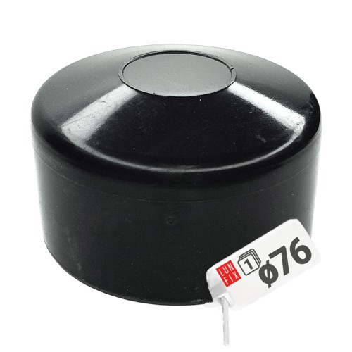 Capuchon de poteau 76 " NSO noir - LUN FIX
