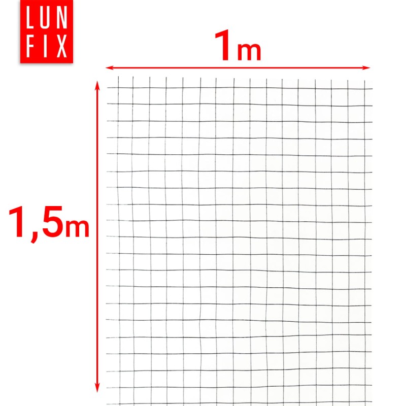 Siatka przeciw gryzoniom 150cm 13x13 fi 0,8mm zgrzewana ocynkowana 1m