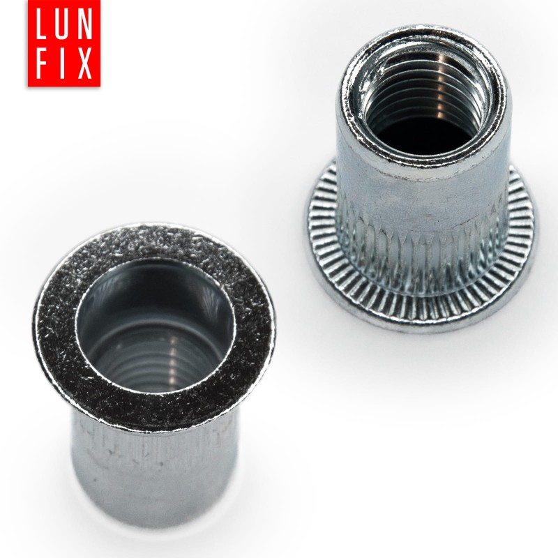 Nitonakrętki M4 walcowe stalowe 50szt.