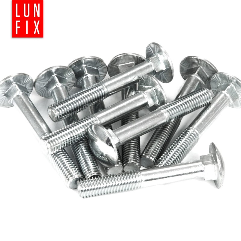 Śruby zamkowe M10x60mm ocynkowane łeb grzybkowy 1kg