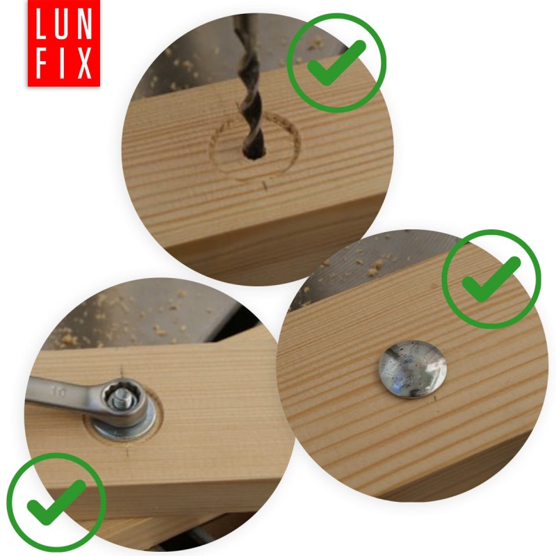 Śruby zamkowe M12x200mm ocynkowane łeb grzybkowy 1kg