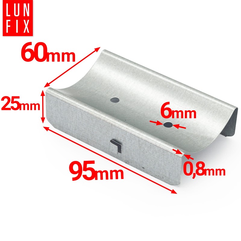 Łącznik wzdłużny 60/27 profil CD60 do montażu płyt G-K 50szt.