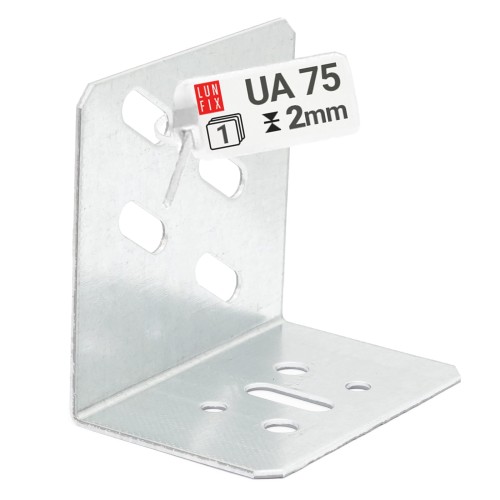 Équerre réglable pour profilé UA UA75 galvanisée 1 pièce - LUN FIX