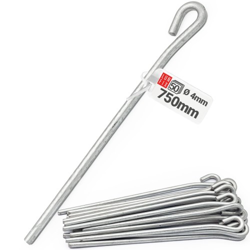 Accessoire de plaquiste 75 cm GK acier 50 pièces - LUN FIX
