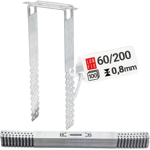 Accessoire de plaquiste galvanisé 100 pièces - LUN FIX