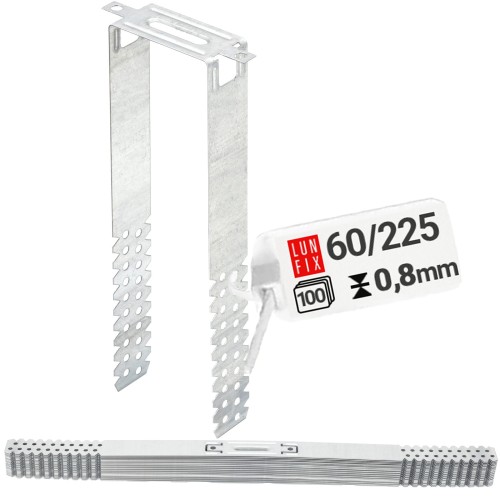 Accessoire de plaquiste galvanisé 100 pièces - LUN FIX