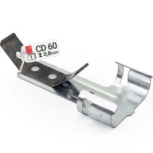Accessoire de plaquiste CD60 acier 1 pièce - LUN FIX