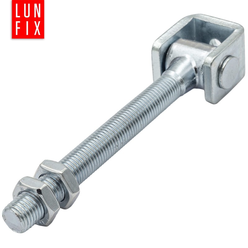 Zawias regulowany M16x180 mm do bramy furtki długi ZRW16